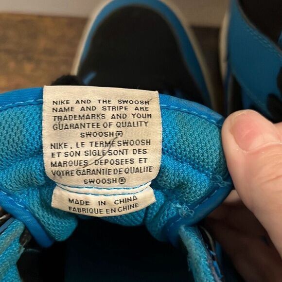 Nike Dunk ski high essential Black blue with hidden wedge size. Womens… - Picture 10 of 12